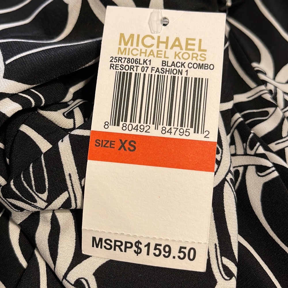 Michael Michael Kors NWT 3/4 length sleeve mini dress,sz.XS - Picture 4 of 4